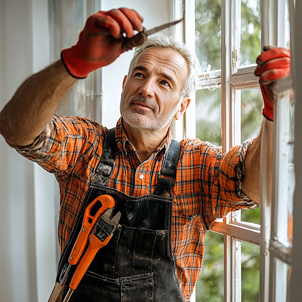 Handwerker an der Arbeit Handwerker